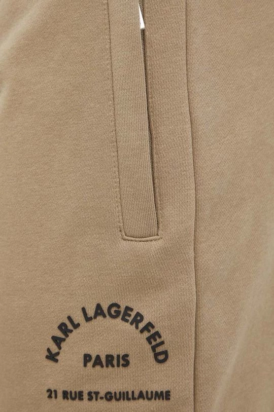 Ανδρικά Παντελόνια φόρμας Παντελόνι φόρμας Karl Lagerfeld χρώμα: πράσινο 6 Ανδρικά Παντελόνια φόρμας Παντελόνι φόρμας Karl Lagerfeld χρώμα: πράσινο - Image 4