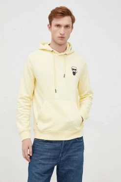 Ανδρικά Χωρίς φερμουάρ Μπλούζα Karl Lagerfeld χρώμα: κίτρινο,