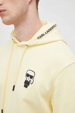 Ανδρικά Χωρίς φερμουάρ Μπλούζα Karl Lagerfeld χρώμα: κίτρινο, -Karl Lagerfeld Εκπτώσεις unnamed file 1798