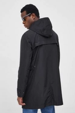 Ανδρικά Μακριά μπουφάν Μπουφάν Karl Lagerfeld χρώμα: μαύρο -Karl Lagerfeld Εκπτώσεις unnamed file 1832