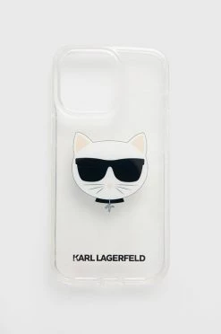 Θήκες για γυναίκες Θήκη κινητού Karl Lagerfeld IPhone 13 Pro διάφανο