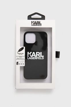 Θήκες για γυναίκες Θήκη κινητού Karl Lagerfeld IPhone 13 Mini μαύρο -Karl Lagerfeld Εκπτώσεις unnamed file 1864