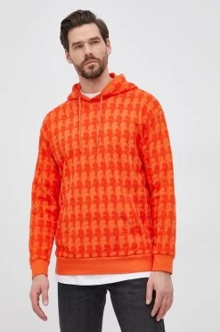 Ανδρικά Χωρίς φερμουάρ Μπλούζα Karl Lagerfeld χρώμα: πορτοκαλί -Karl Lagerfeld Εκπτώσεις unnamed file 1883