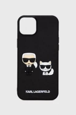 Θήκες για γυναίκες Θήκη κινητού Karl Lagerfeld Iphone 14 Plus 6,7" μαύρο