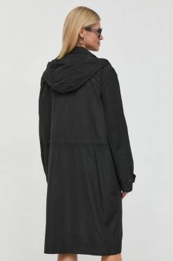 Μακριά μπουφάν Μπουφάν Karl Lagerfeld Karl Lagerfeld X Cara Delevingne μαύρο -Karl Lagerfeld Εκπτώσεις unnamed file 1934