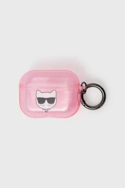 Θήκες για γυναίκες Κάλυμμα για Airpods Pro Karl Lagerfeld Airpods Pro Cover ροζ