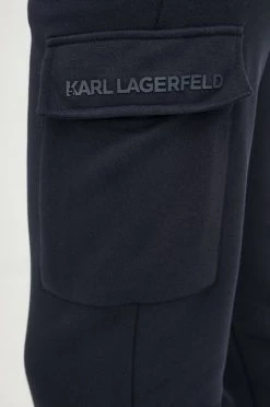 Ανδρικά Παντελόνια φόρμας Παντελόνι φόρμας Karl Lagerfeld ναυτικό μπλε -Karl Lagerfeld Εκπτώσεις unnamed file 1966