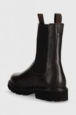 Ανδρικά Μπότες και Αρβύλες Δερμάτινες μπότες τσέλσι Karl Lagerfeld Troupe Mens καφέ -Karl Lagerfeld Εκπτώσεις unnamed file 200