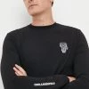 Ανδρικά Μακρυμάνικα Longsleeve Karl Lagerfeld μαύρο -Karl Lagerfeld Εκπτώσεις unnamed file 2022