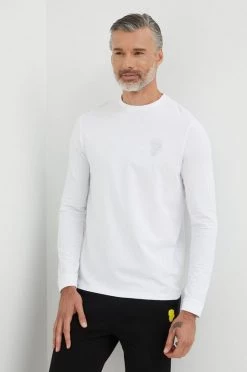 Ανδρικά Μακρυμάνικα Longsleeve Karl Lagerfeld άσπρο
