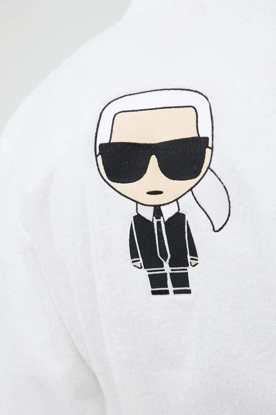 Ανδρικά Μπουρνούζια Μπουρνούζι Karl Lagerfeld άσπρο 7 Ανδρικά Μπουρνούζια Μπουρνούζι Karl Lagerfeld άσπρο - Image 5