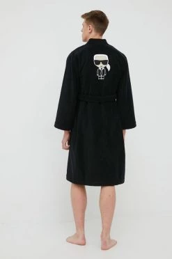 Ανδρικά Μπουρνούζια Μπουρνούζι Karl Lagerfeld μαύρο