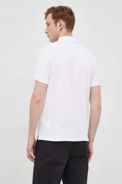 Ανδρικά Πόλο μπλουζάκια Πόλο Karl Lagerfeld χρώμα: άσπρο -Karl Lagerfeld Εκπτώσεις unnamed file 2111