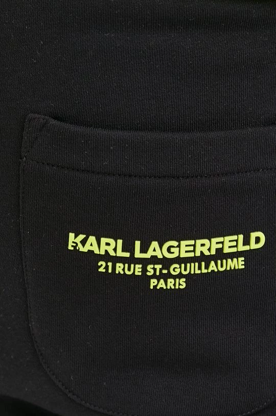 Ανδρικά Παντελόνια φόρμας Παντελόνι Karl Lagerfeld χρώμα: μαύρο 6 Ανδρικά Παντελόνια φόρμας Παντελόνι Karl Lagerfeld χρώμα: μαύρο - Image 4