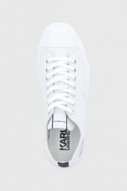 Ανδρικά Χαμηλά Πάνινα παπούτσια Karl Lagerfeld Kampus Iii χρώμα: άσπρο -Karl Lagerfeld Εκπτώσεις unnamed file 2138