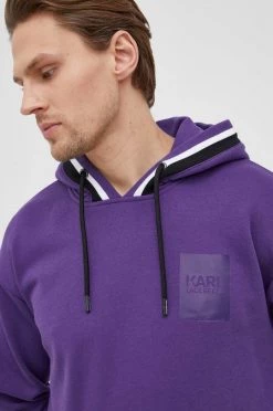 Ανδρικά Χωρίς φερμουάρ Μπλούζα Karl Lagerfeld χρώμα: μοβ, 10 Ανδρικά Χωρίς φερμουάρ Μπλούζα Karl Lagerfeld χρώμα: μοβ, -Karl Lagerfeld Εκπτώσεις unnamed file 2143