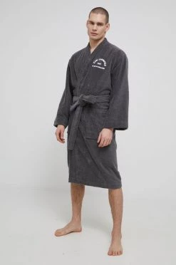 Μπουρνούζια Karl Lagerfeld - Μπουρνούζι γκρί -Karl Lagerfeld Εκπτώσεις unnamed file 2153