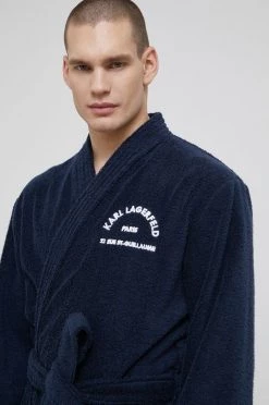 Μπουρνούζια Karl Lagerfeld - Μπουρνούζι γκρί -Karl Lagerfeld Εκπτώσεις unnamed file 2160