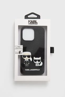 Θήκες για γυναίκες Θήκη κινητού Karl Lagerfeld IPhone 13 Pro μαύρο -Karl Lagerfeld Εκπτώσεις unnamed file 2167