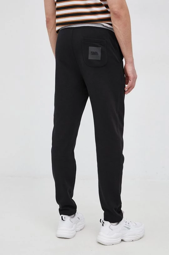 Ανδρικά Παντελόνια φόρμας Παντελόνι Karl Lagerfeld χρώμα: μαύρο 5 Ανδρικά Παντελόνια φόρμας Παντελόνι Karl Lagerfeld χρώμα: μαύρο - Image 3