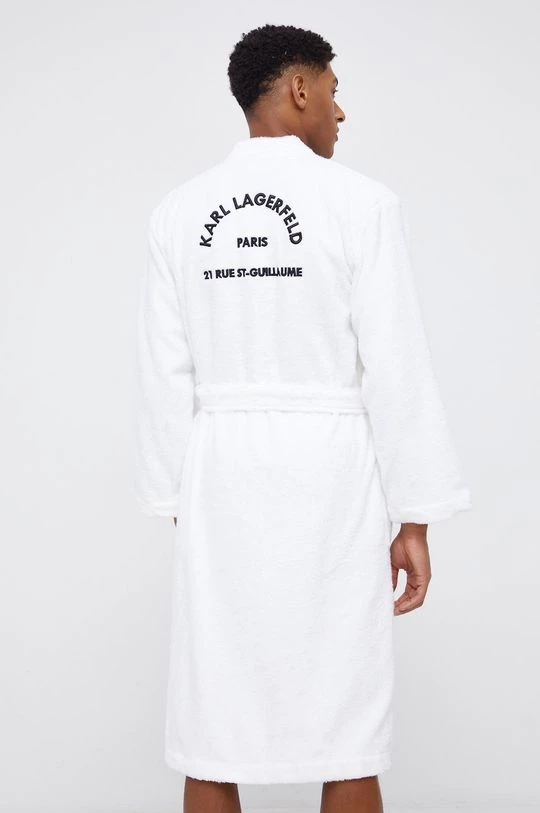 Μπουρνούζια Karl Lagerfeld - Μπουρνούζι γκρί 5 Μπουρνούζια Karl Lagerfeld - Μπουρνούζι γκρί - Image 3