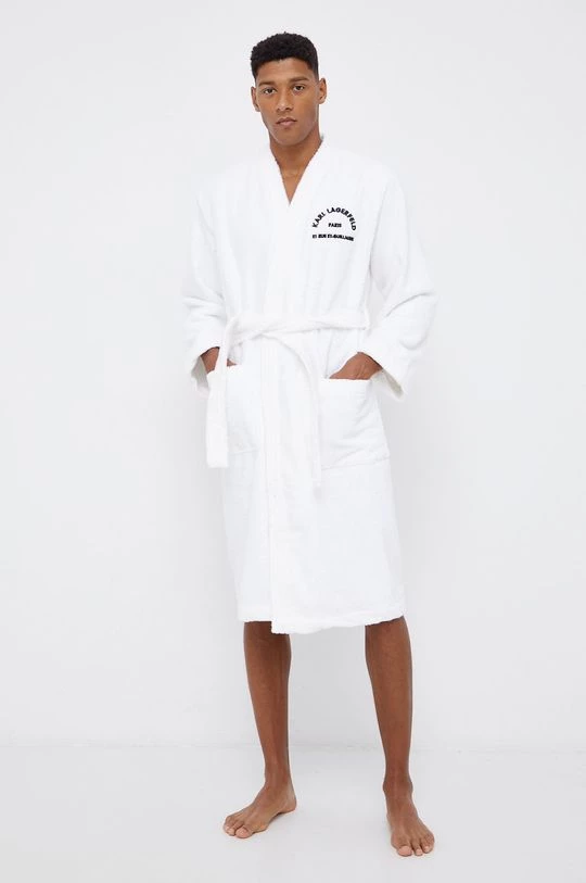 Μπουρνούζια Karl Lagerfeld - Μπουρνούζι γκρί 6 Μπουρνούζια Karl Lagerfeld - Μπουρνούζι γκρί - Image 4