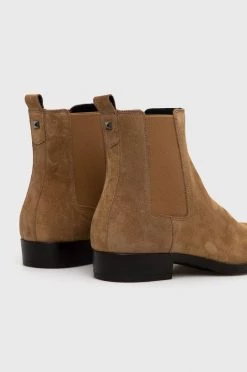 Ανδρικά Μπότες και Αρβύλες Δερμάτινες μπότες Τσέλσι Karl Lagerfeld URANO III χρώμα: καφέ -Karl Lagerfeld Εκπτώσεις unnamed file 2208