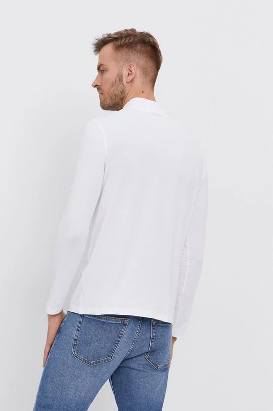 Ανδρικά Μακρυμάνικα Longsleeve Karl Lagerfeld χρώμα: άσπρο 5 Ανδρικά Μακρυμάνικα Longsleeve Karl Lagerfeld χρώμα: άσπρο - Image 3