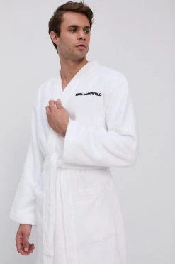 Ανδρικά Μπουρνούζια Μπουρνούζι Karl Lagerfeld άσπρο