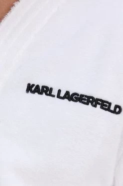 Ανδρικά Μπουρνούζια Μπουρνούζι Karl Lagerfeld άσπρο -Karl Lagerfeld Εκπτώσεις unnamed file 2226