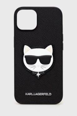 Θήκες για γυναίκες Θήκη κινητού Karl Lagerfeld Iphone 14 6,1" μαύρο