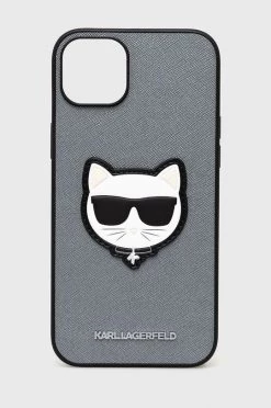 Θήκες για γυναίκες Θήκη κινητού Karl Lagerfeld Iphone 14 Plus 6,7" ασημί