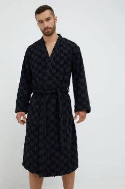 Μπουρνούζια Μπουρνούζι Karl Lagerfeld μαύρο