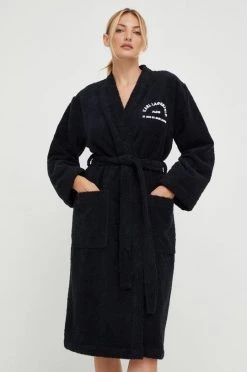 Μπουρνούζια Μπουρνούζι Karl Lagerfeld μαύρο