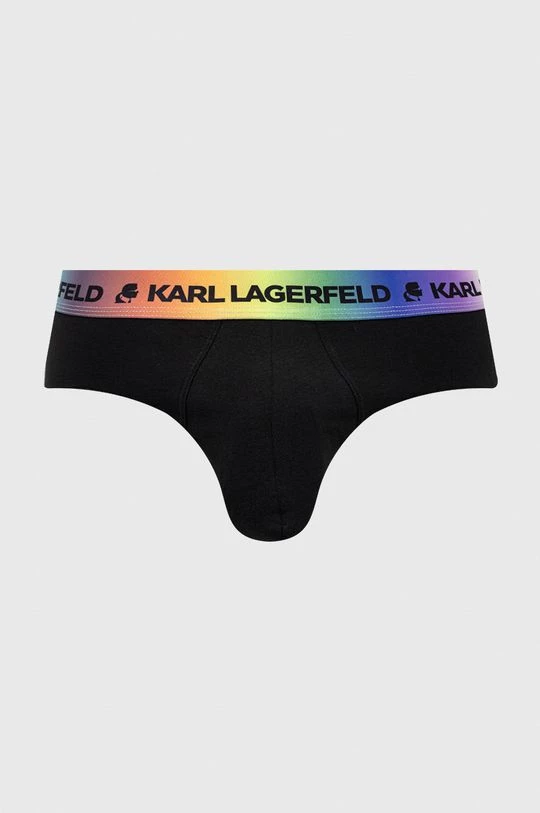 Ανδρικά Μπόξερ και σλιπ Σλιπ Karl Lagerfeld μαύρο 4 Ανδρικά Μπόξερ και σλιπ Σλιπ Karl Lagerfeld μαύρο - Image 2