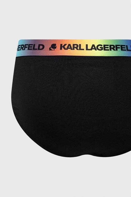 Ανδρικά Μπόξερ και σλιπ Σλιπ Karl Lagerfeld μαύρο 5 Ανδρικά Μπόξερ και σλιπ Σλιπ Karl Lagerfeld μαύρο - Image 3