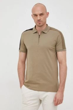 Ανδρικά Πόλο μπλουζάκια Πόλο Karl Lagerfeld πράσινο