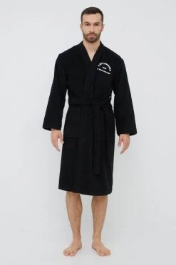 Ανδρικά Μπουρνούζια Μπουρνούζι Karl Lagerfeld μαύρο