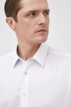 Ανδρικά Πουκάμισα Πουκάμισο Karl Lagerfeld άσπρο, -Karl Lagerfeld Εκπτώσεις unnamed file 2371