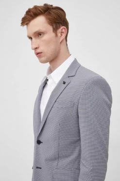 Ανδρικά Σακάκια Σακάκι Karl Lagerfeld χρώμα: μαύρο -Karl Lagerfeld Εκπτώσεις unnamed file 2382