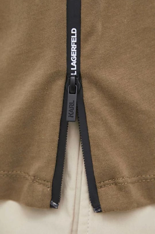 Ανδρικά Μπλουζάκια Βαμβακερό μπλουζάκι Karl Lagerfeld πράσινο 8 Ανδρικά Μπλουζάκια Βαμβακερό μπλουζάκι Karl Lagerfeld πράσινο - Image 6