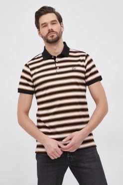 Ανδρικά Πόλο μπλουζάκια Βαμβακερό μπλουζάκι πόλο Karl Lagerfeld μαύρο -Karl Lagerfeld Εκπτώσεις unnamed file 2427