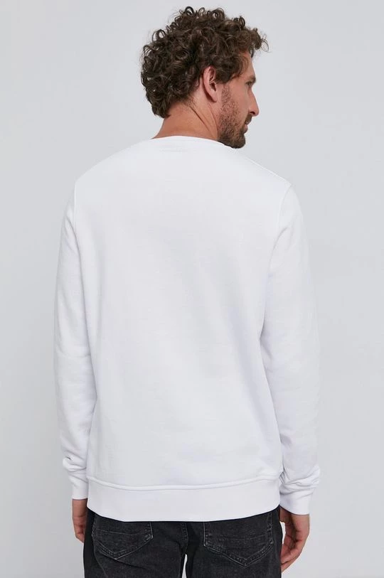 Ανδρικά Χωρίς φερμουάρ Μπλούζα Karl Lagerfeld χρώμα: άσπρο 5 Ανδρικά Χωρίς φερμουάρ Μπλούζα Karl Lagerfeld χρώμα: άσπρο - Image 3