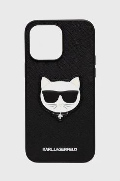 Θήκες για γυναίκες Θήκη κινητού Karl Lagerfeld Iphone 14 Pro Max 6,7" μαύρο
