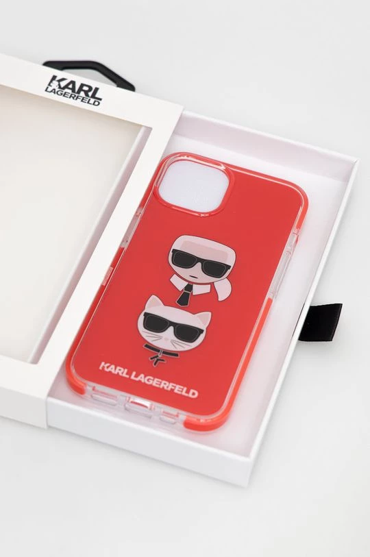 Θήκες για γυναίκες Θήκη κινητού Karl Lagerfeld κόκκινο 5 Θήκες για γυναίκες Θήκη κινητού Karl Lagerfeld κόκκινο - Image 3