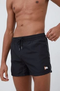 Ανδρικά Σόρτς Σορτς κολύμβησης Karl Lagerfeld μαύρο