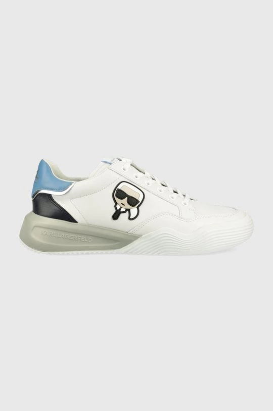 Ανδρικά Sneakers Δερμάτινα αθλητικά παπούτσια Karl Lagerfeld Kapri Run άσπρο 3 Ανδρικά Sneakers Δερμάτινα αθλητικά παπούτσια Karl Lagerfeld Kapri Run άσπρο