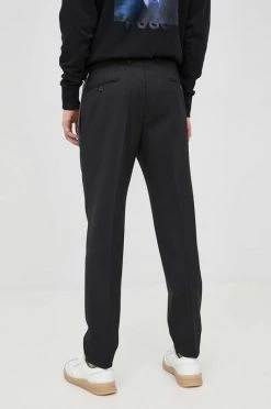 Ανδρικά Υφασμάτινα Παντελόνι Karl Lagerfeld χρώμα: μαύρο -Karl Lagerfeld Εκπτώσεις unnamed file 2543