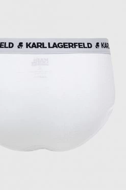 Ανδρικά Μπόξερ και σλιπ Σλιπ Karl Lagerfeld (3-pack) χρώμα: άσπρο -Karl Lagerfeld Εκπτώσεις unnamed file 2550