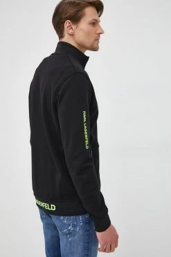 Ανδρικά Με φερμουάρ Μπλούζα Karl Lagerfeld χρώμα: μαύρο, 9 Ανδρικά Με φερμουάρ Μπλούζα Karl Lagerfeld χρώμα: μαύρο, -Karl Lagerfeld Εκπτώσεις unnamed file 2556